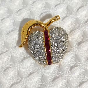 Apple of my Eye Gem Pin